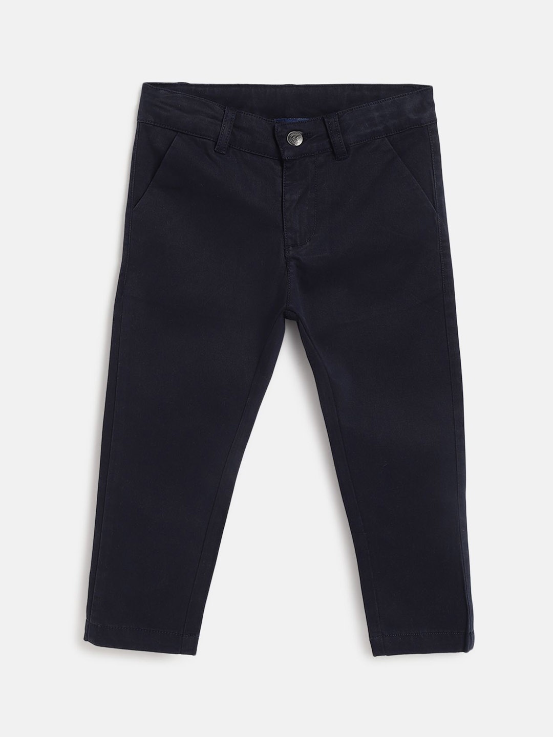 

Chicco Boys Mid-Rise Relaxed Easy Wash Chinos Trousers, Navy blue