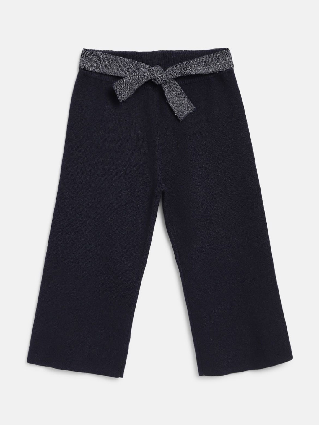 

Chicco Girls Relaxed Mid-Rise Easy Wash Parallel Trousers, Navy blue