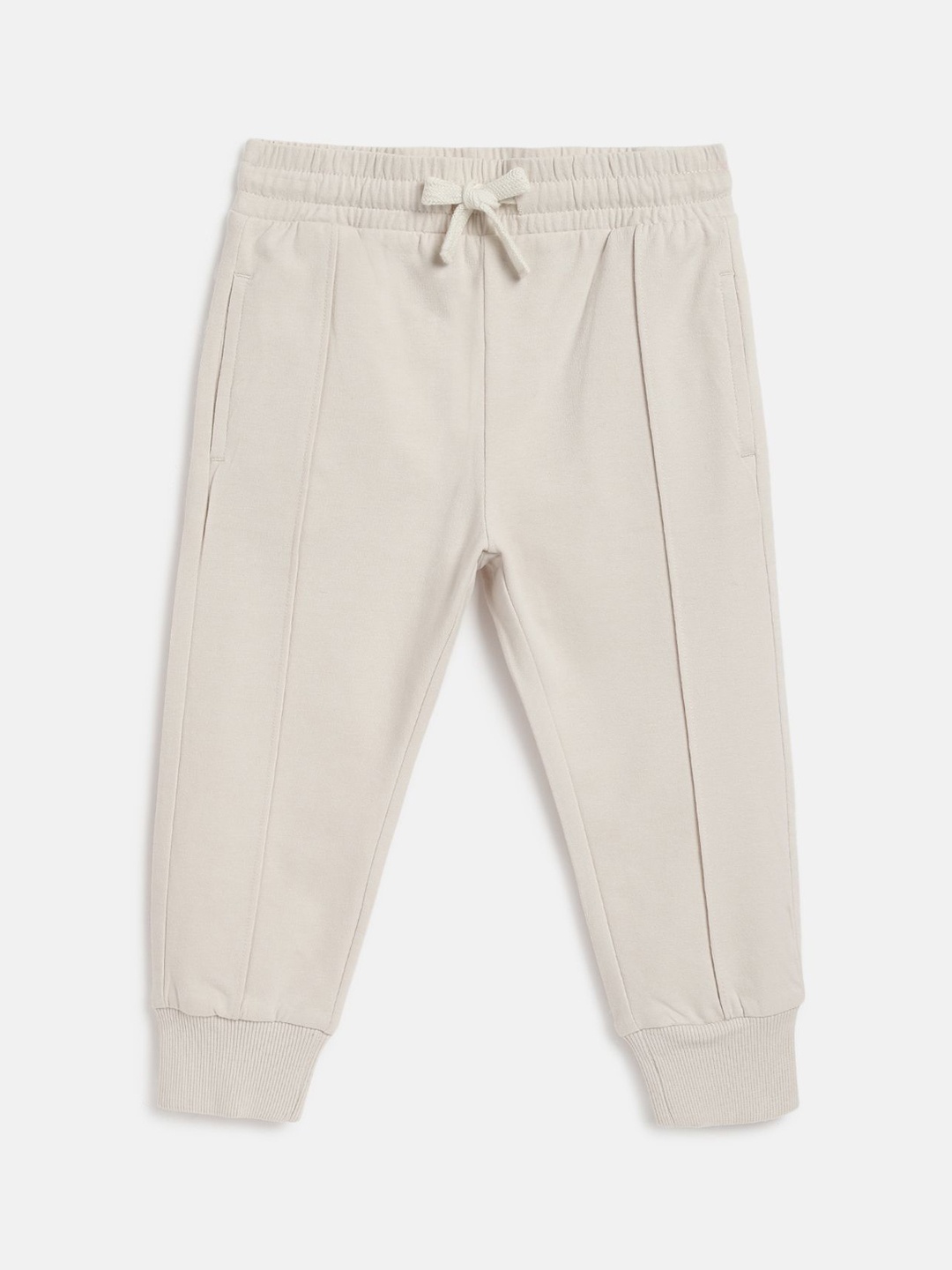 

Chicco Kids Relaxed Regular Fit Mid Rise Easy Wash Joggers Trousers, Beige
