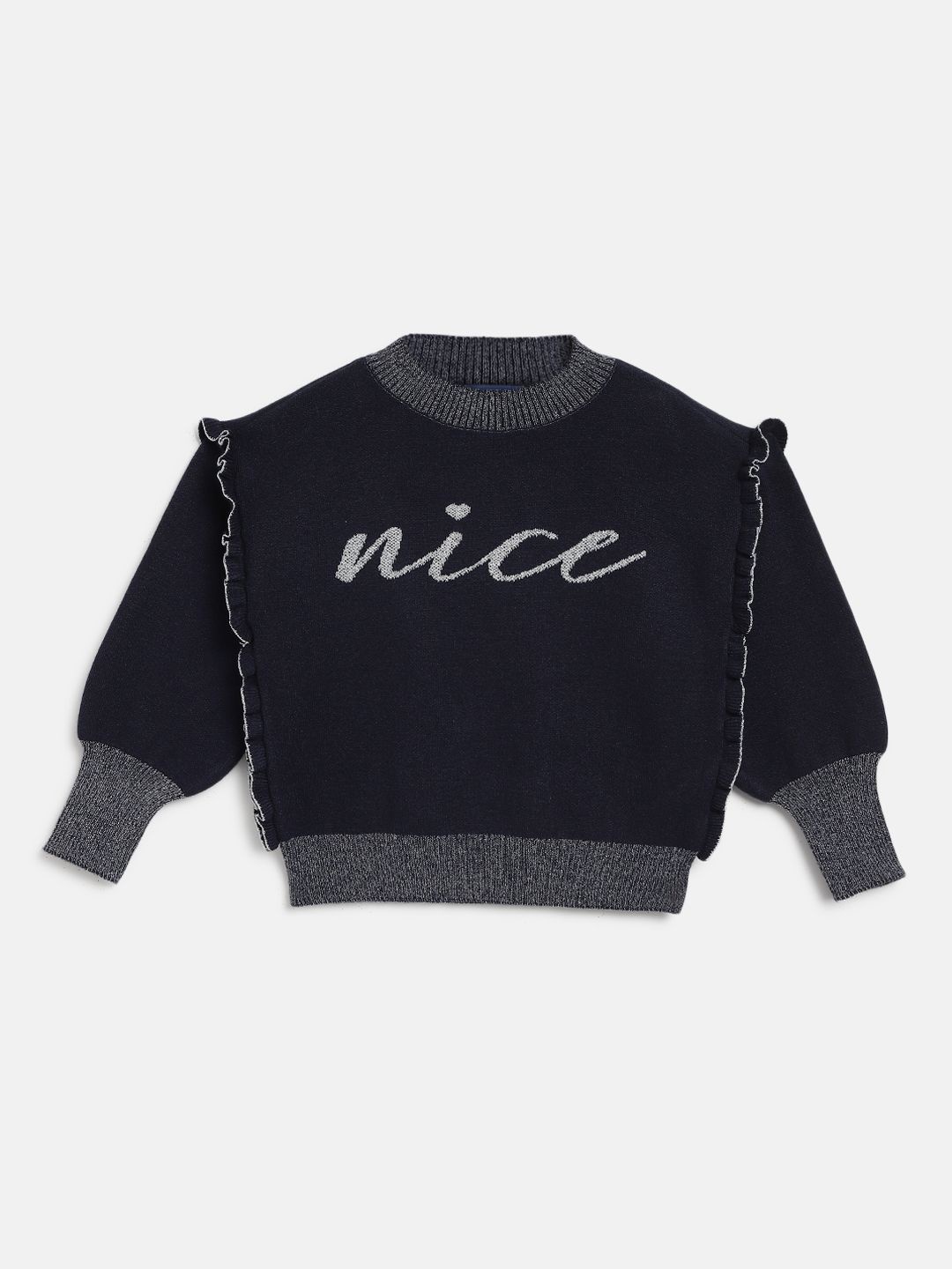 

Chicco Girls Embroidered Pullover, Navy blue