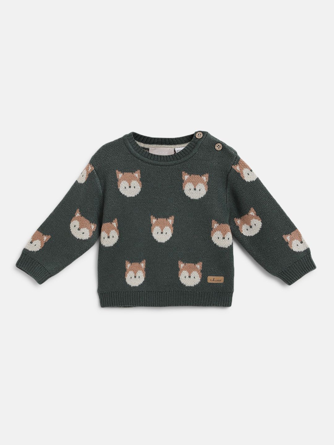 

Chicco Boys Printed Pullover, Olive