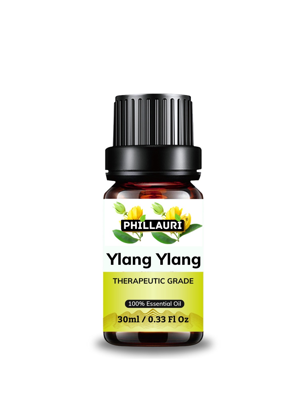 

Phillauri Ylang Ylang Essential Oil For Aromatherapy - 30ml, Yellow