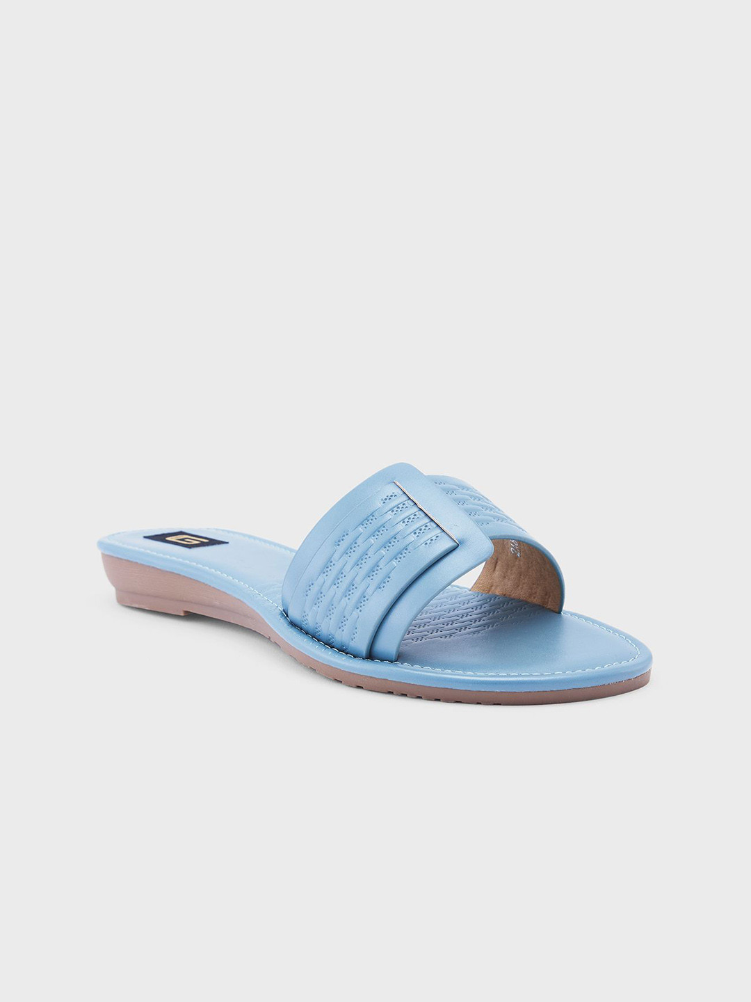 

Sole To Soul Women Open Toe Flats, Blue