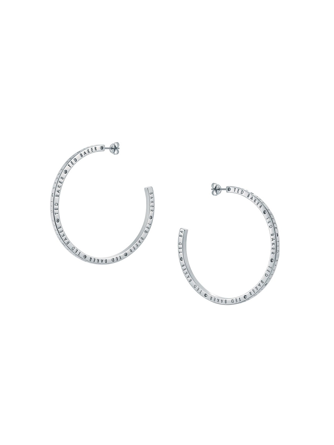 

Ted Baker Silver-Plated Half Hoop Earrings