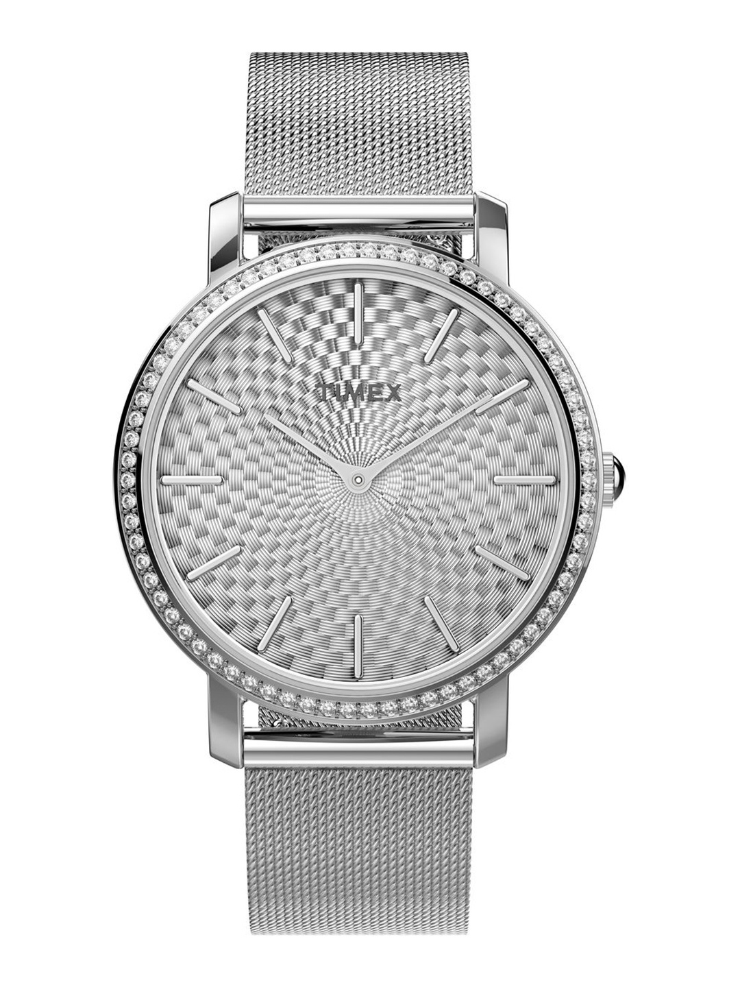 

Timex Women Bracelet Style Straps Analogue Watch TW2V52400UJ, Silver