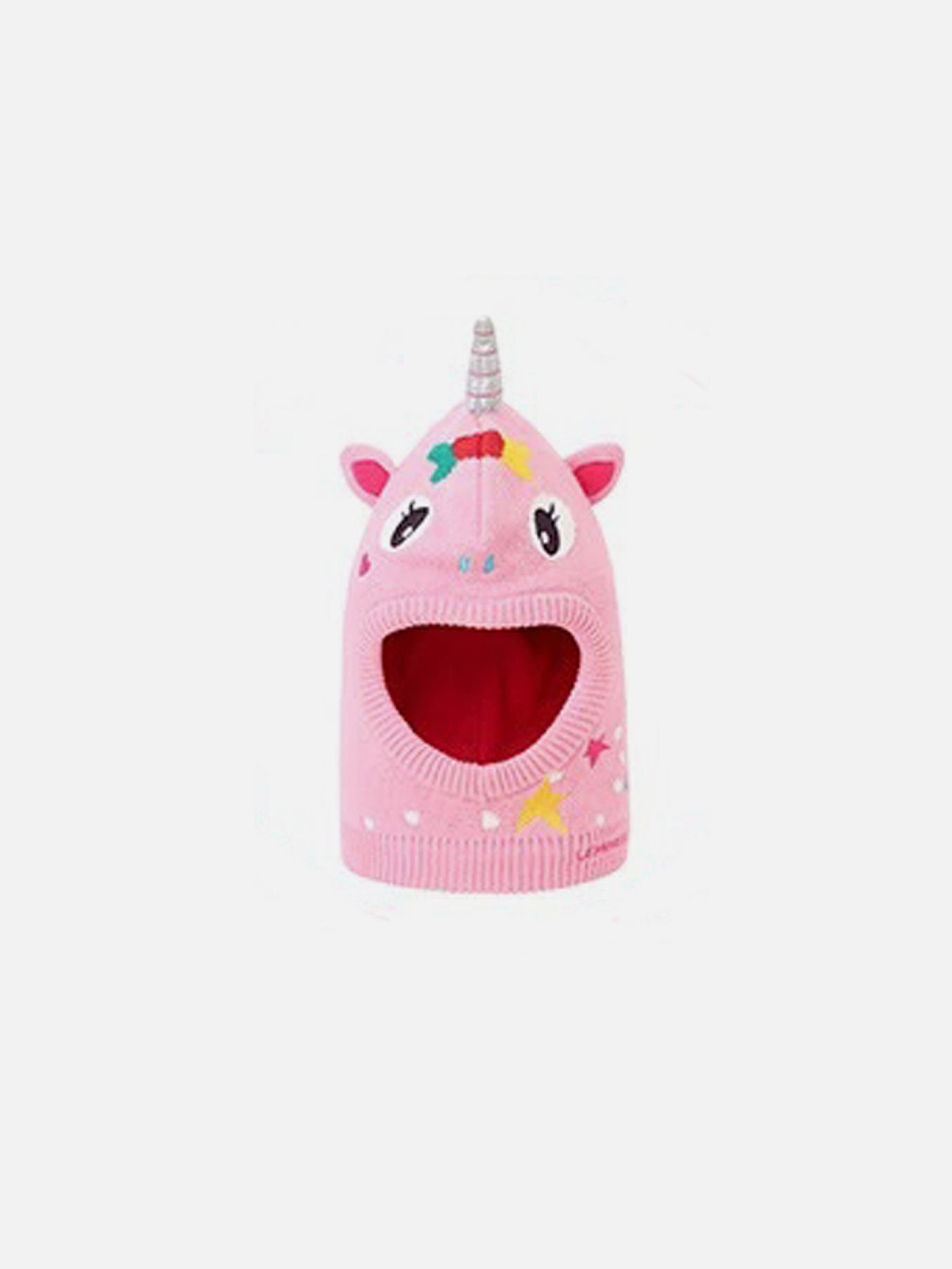 

Little Surprise Box LLP Unisex Kids Woollen Beanie, Pink