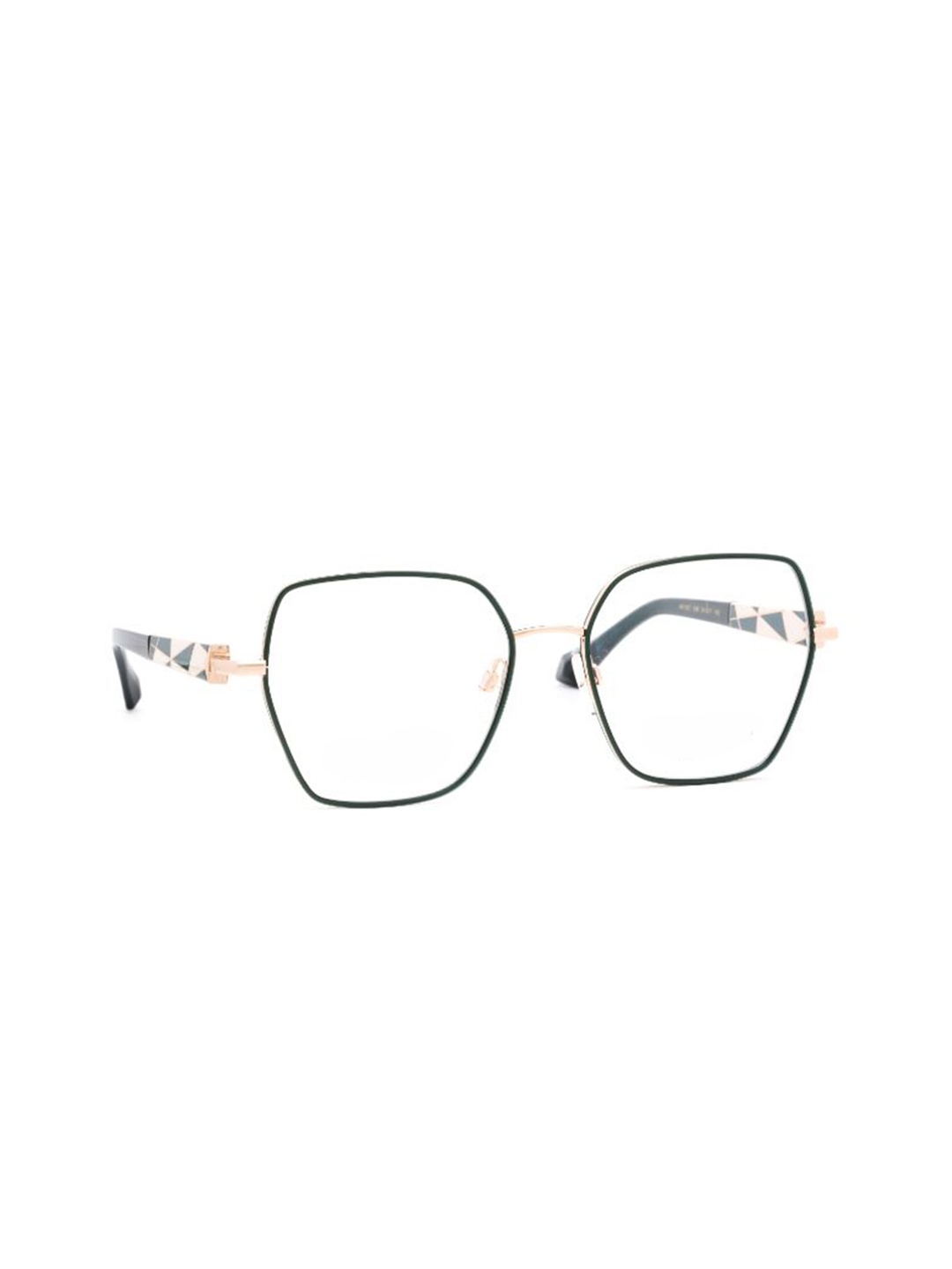 

Ana Hickmann Women Full Rim Oversized Frames, Green