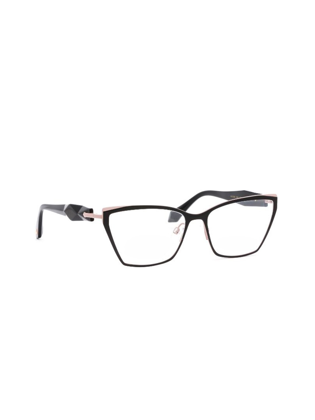 

Ana Hickmann Women Full Rim Square Frames, Black