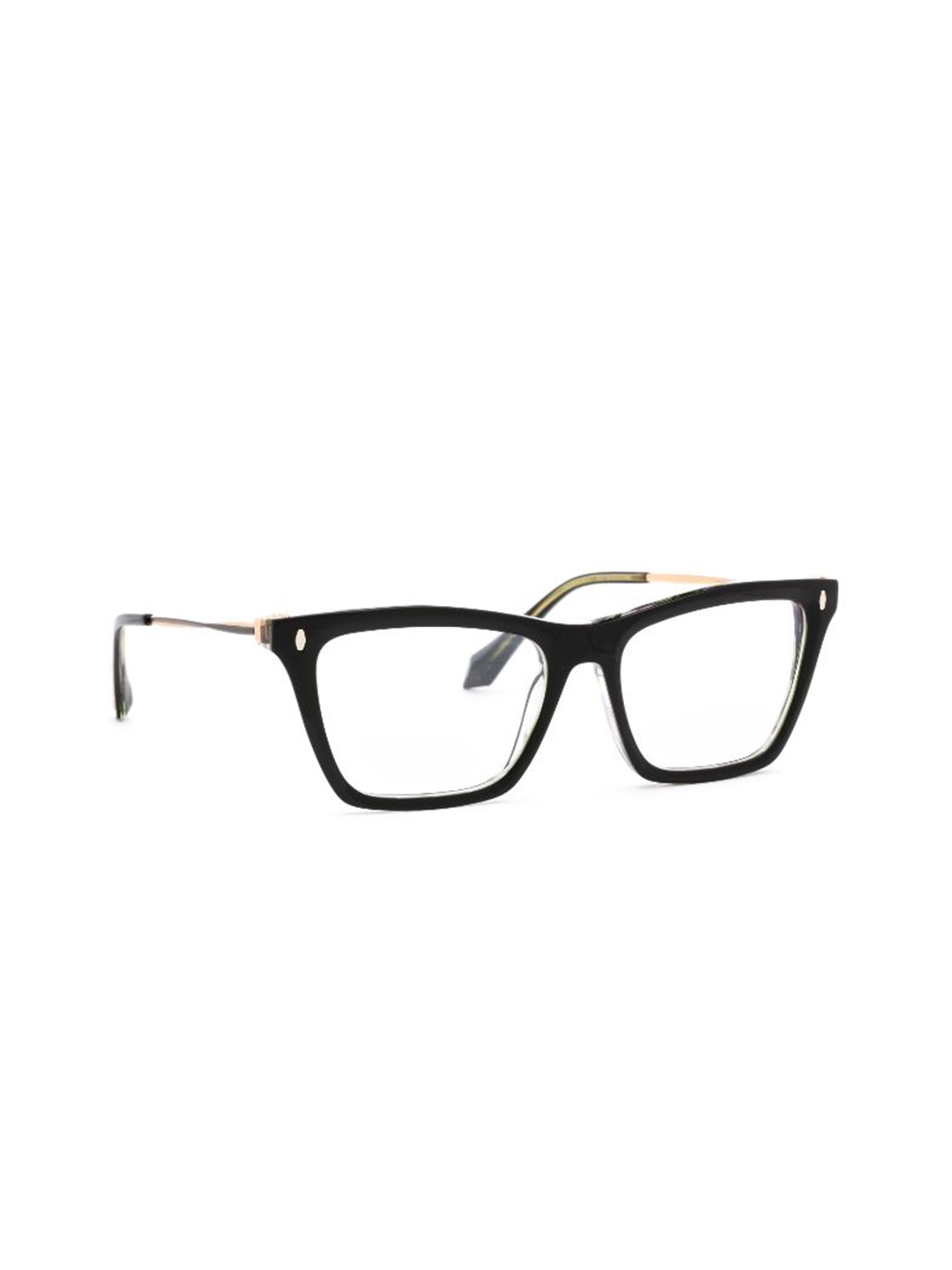 

Ana Hickmann Women Full Rim Square Frames, Black