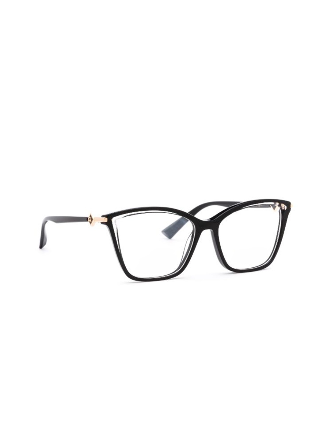 

Ana Hickmann Women Full Rim Square Frames, Black