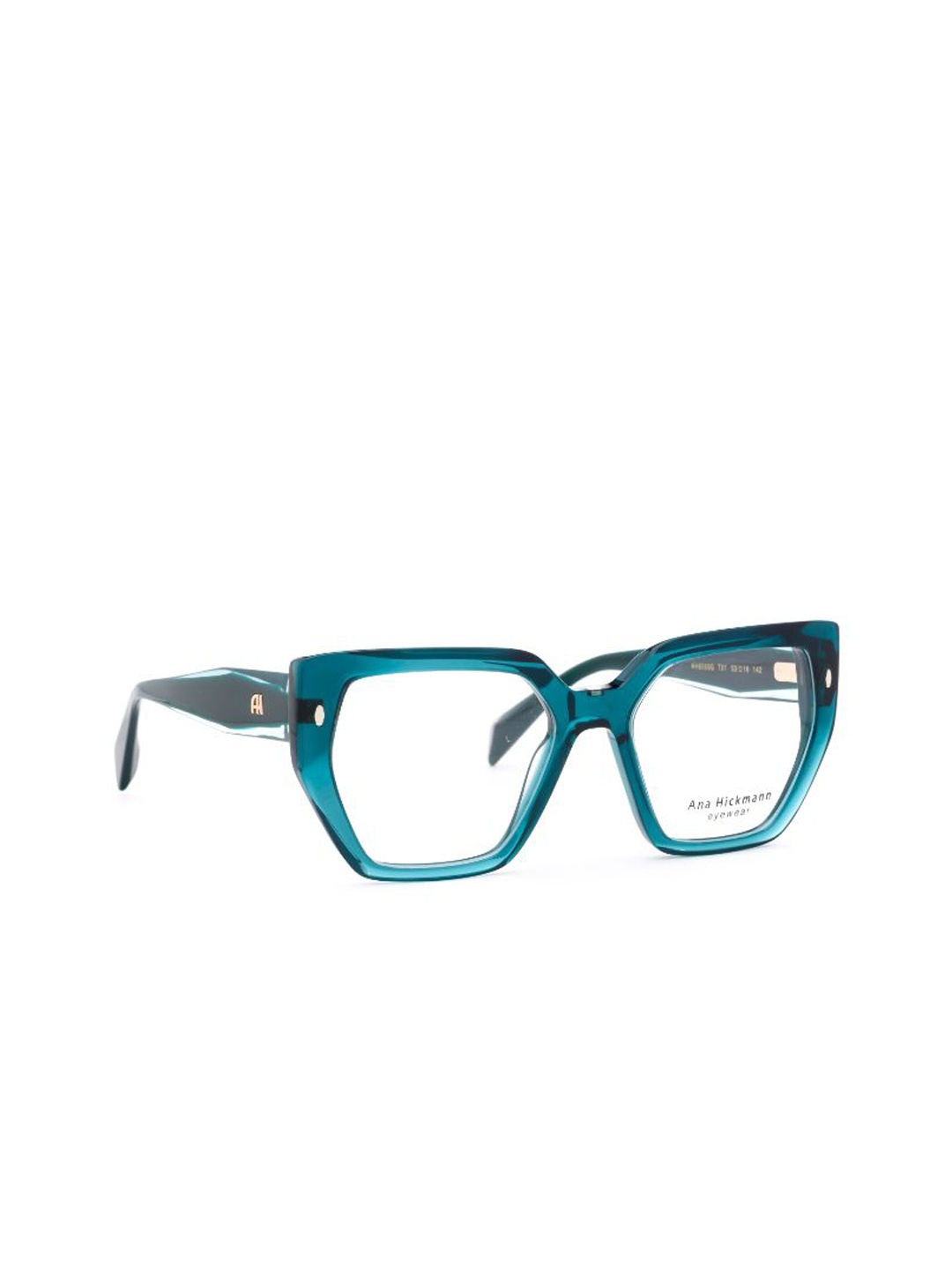 

Ana Hickmann Women Full Rim Oversized Frames AH6559GT01FR, Blue