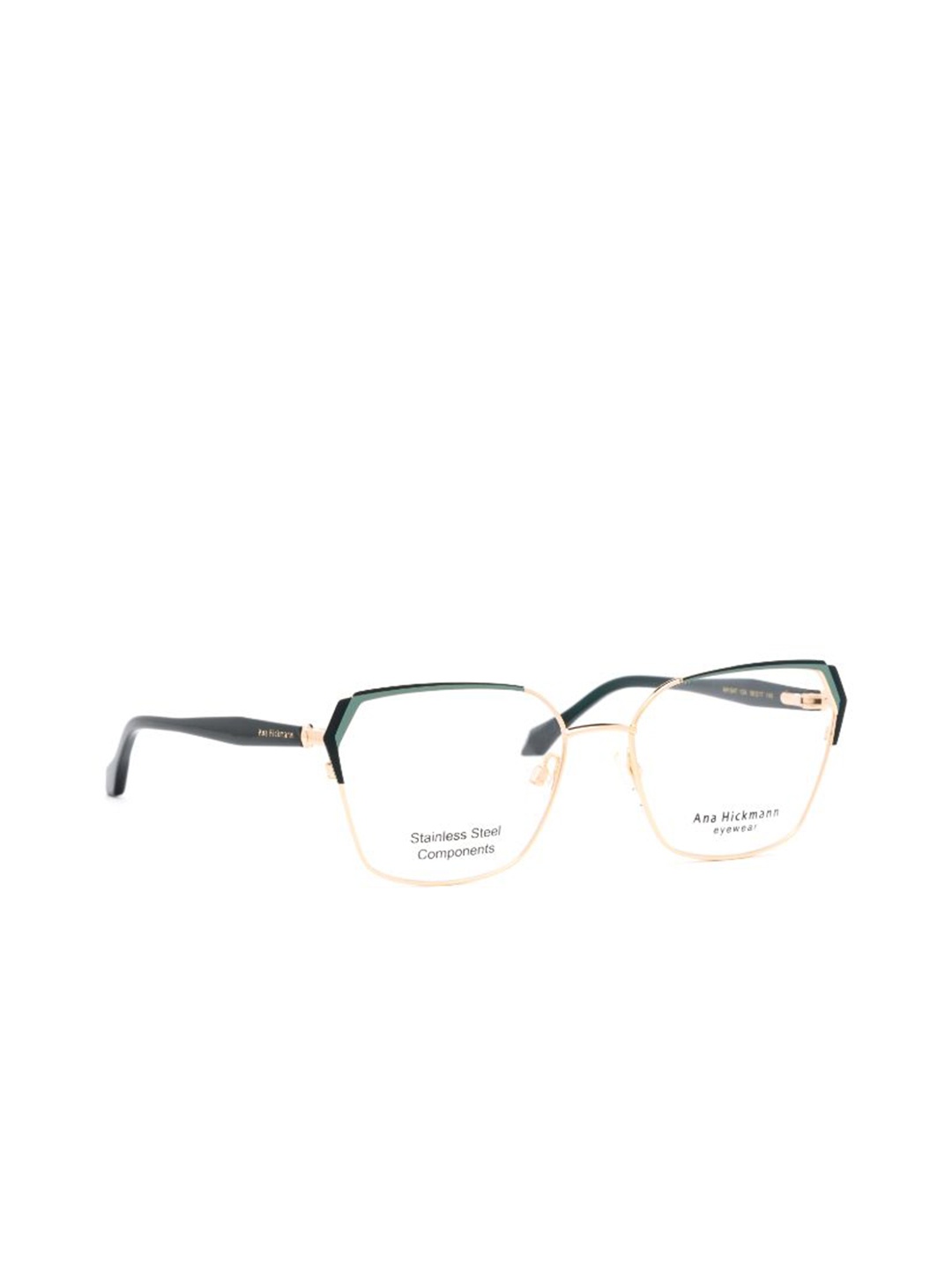 

Ana Hickmann Women Full Rim Oversized Frames, Green
