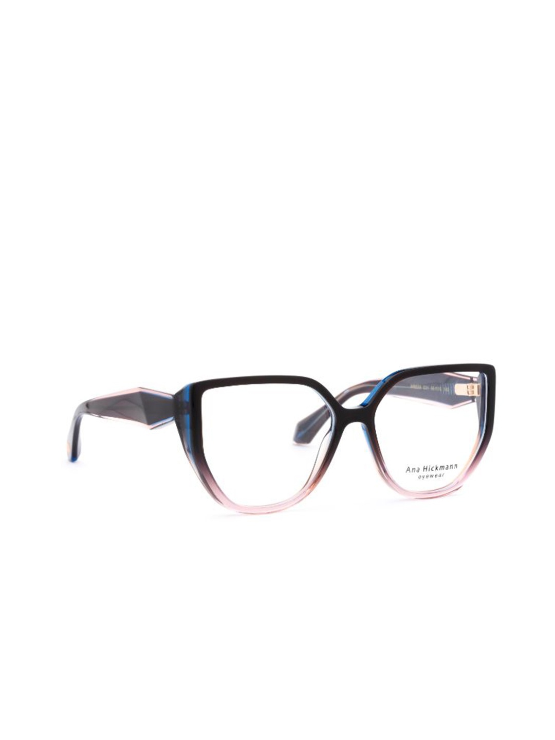 

Ana Hickmann Women Full Rim Oversized Frames, Blue