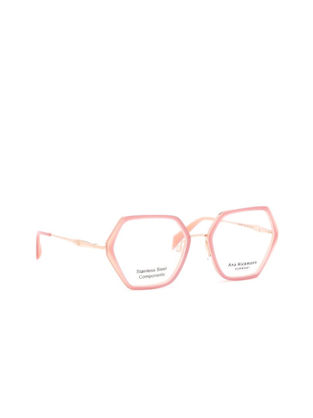 

Ana Hickmann Women Full Rim Oversized Frames, Pink