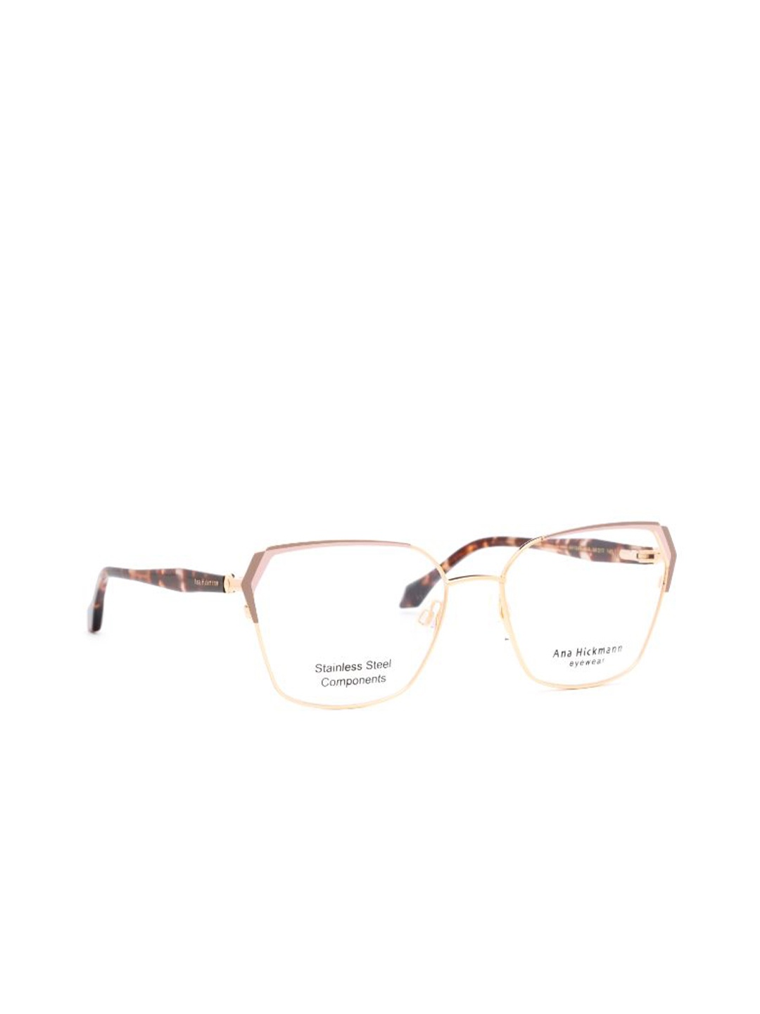 

Ana Hickmann Women Abstract Printed Full Rim Oversized Frames, Pink