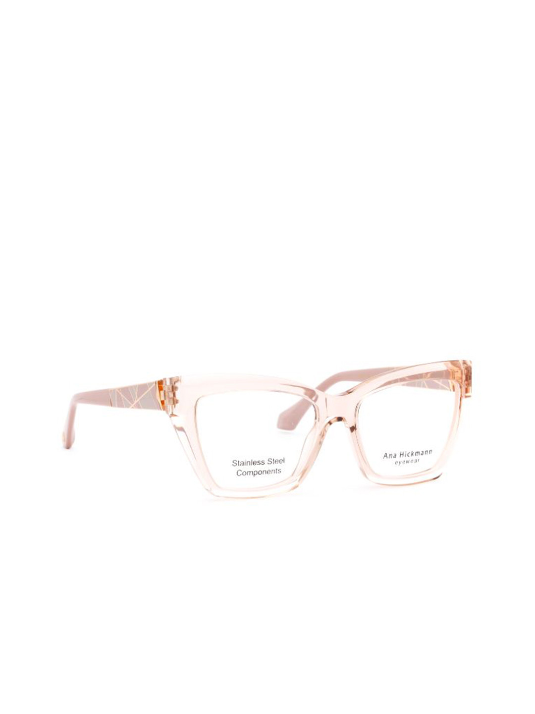 

Ana Hickmann Women Full Rim Cateye Frames, Pink
