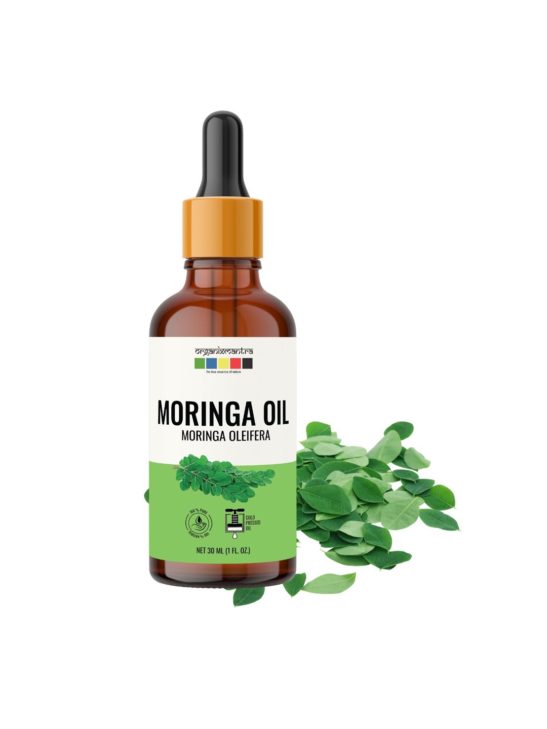 

Organix Mantra Cold Pressed Organic Moringa Oil - 30ml, Yellow