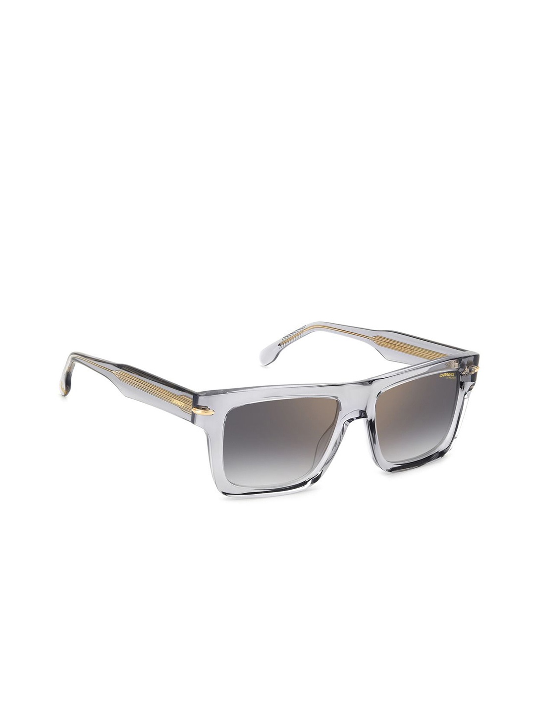 

Carrera Unisex Rectangle Sunglasses With UV Protected Lens, Grey