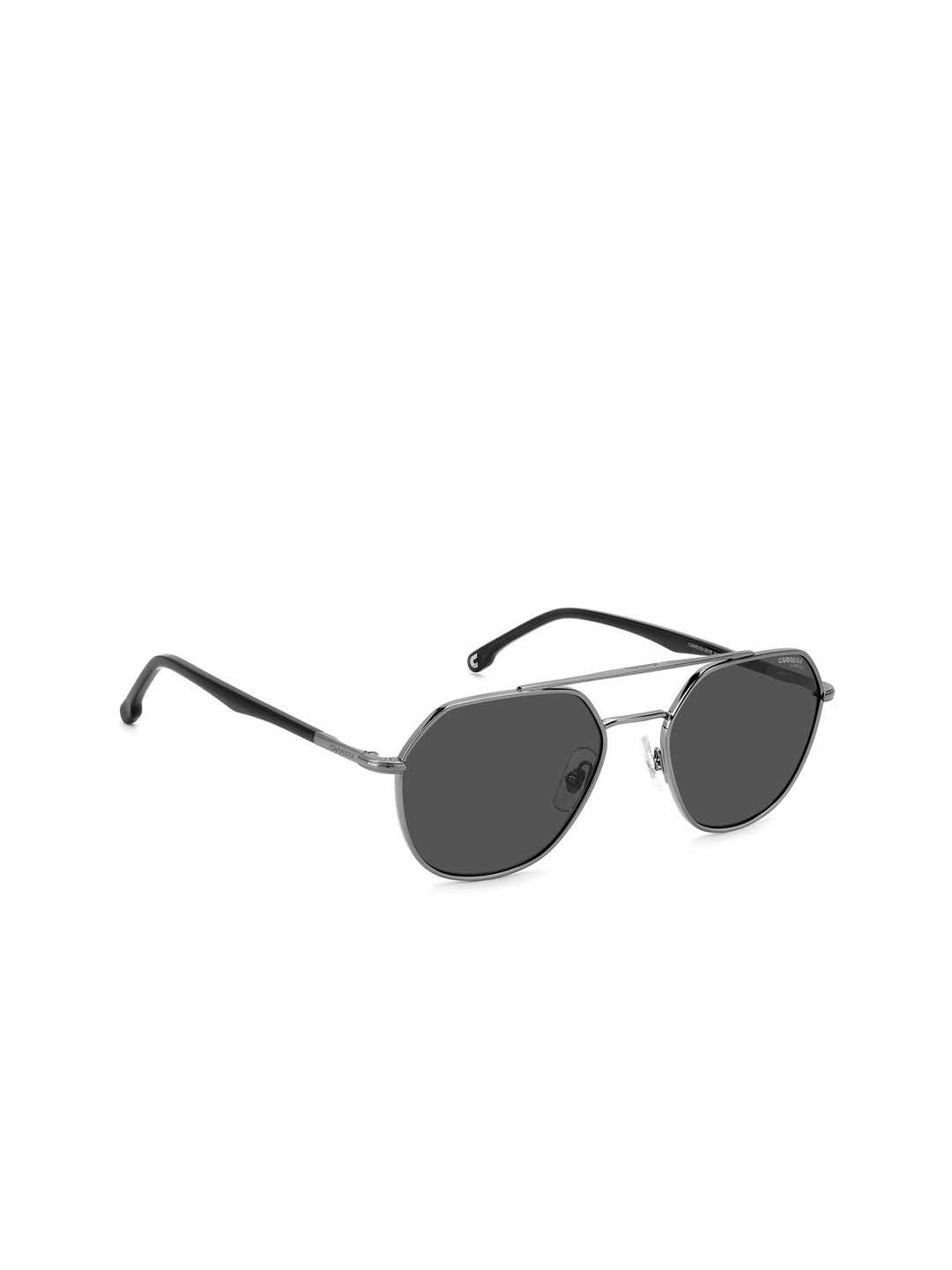 

Carrera Unisex Rectangle Sunglasses with UV Protected Lens, Grey