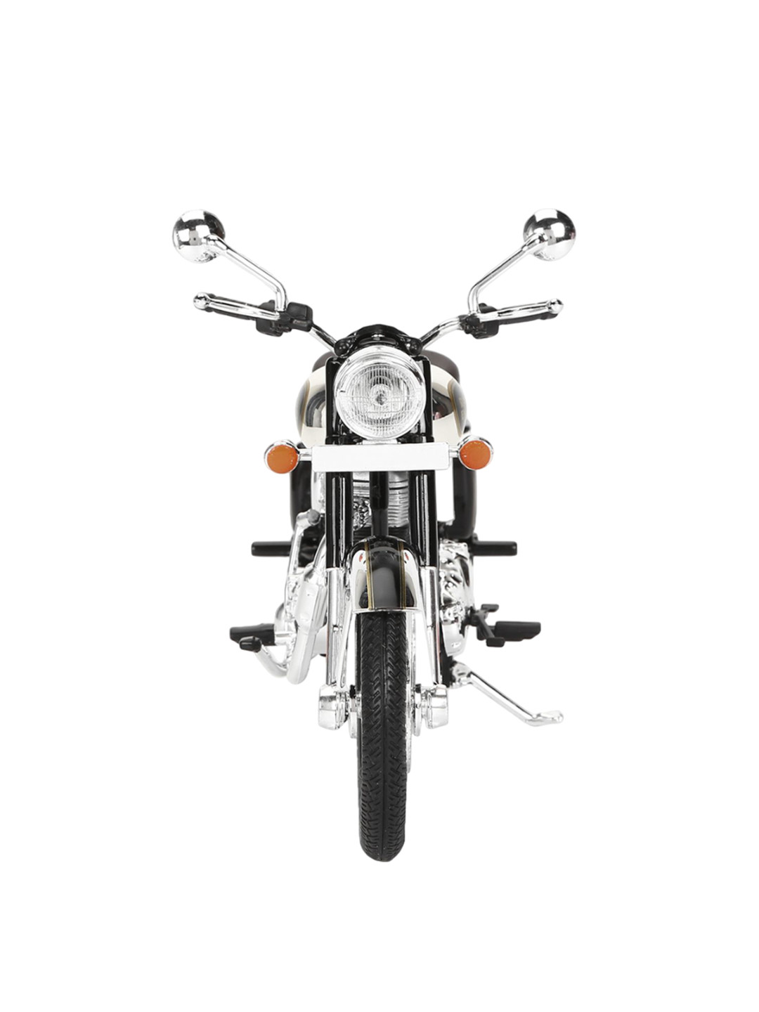 

Royal Enfield Black Royal Enfield Classic 350 Scale Model Bike