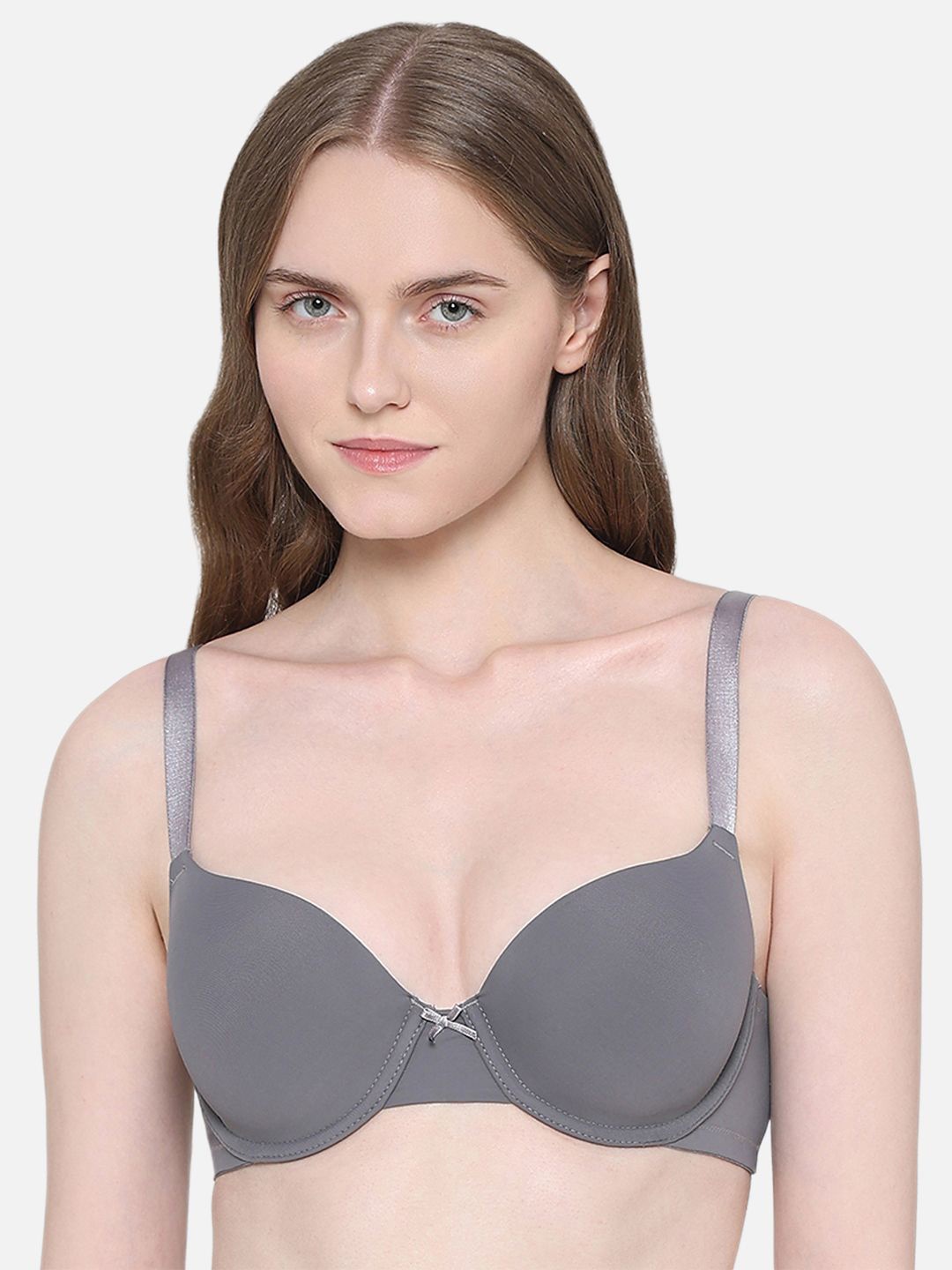 

Wacoal Medium Coverage Underwired Lightly Padded Push-Up Bra, Grey