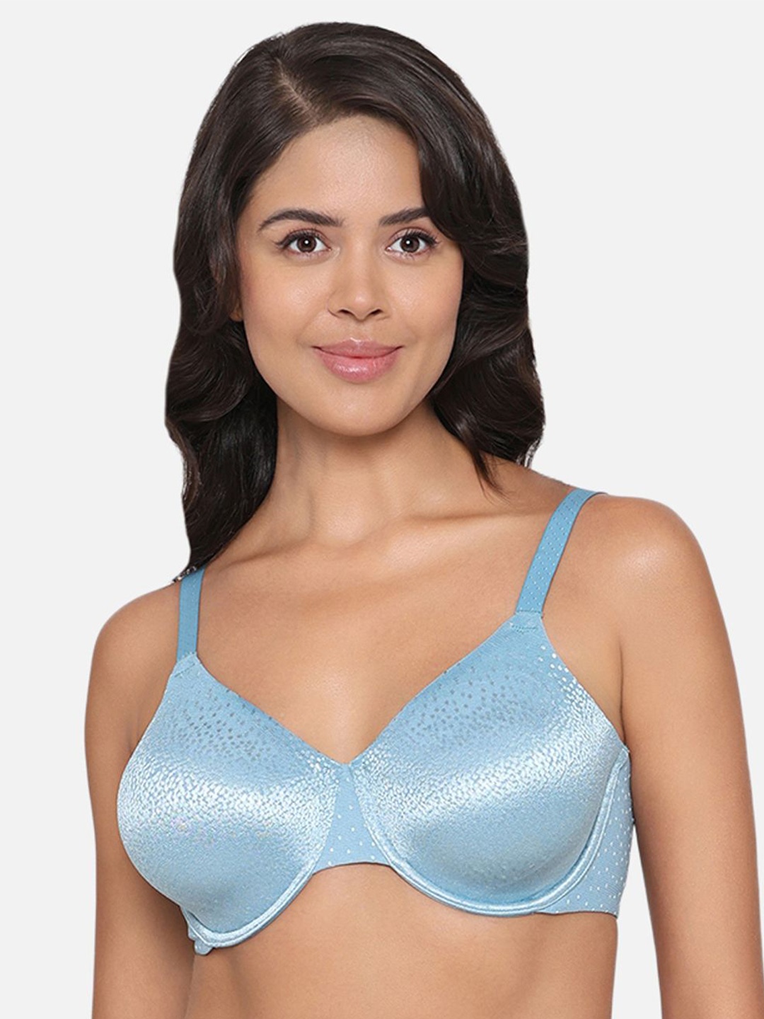 

Wacoal Full Coverage Underwired Push-Up Bra, Blue