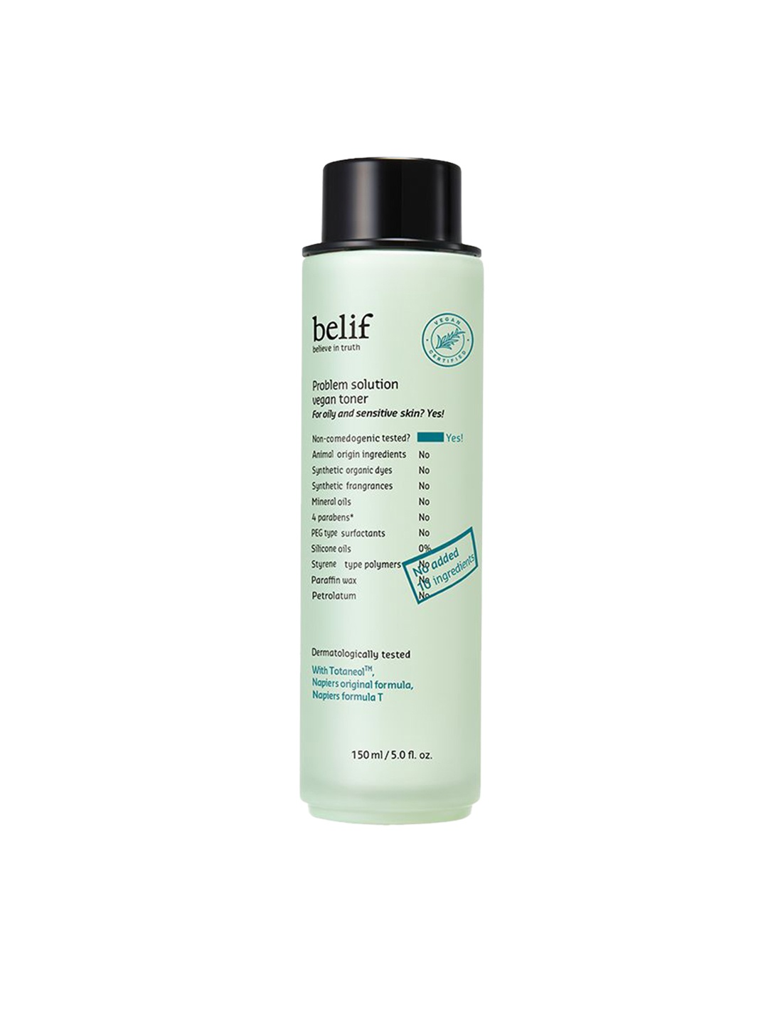 

belif Problem Solution Vegan Toner - 150ml, Green