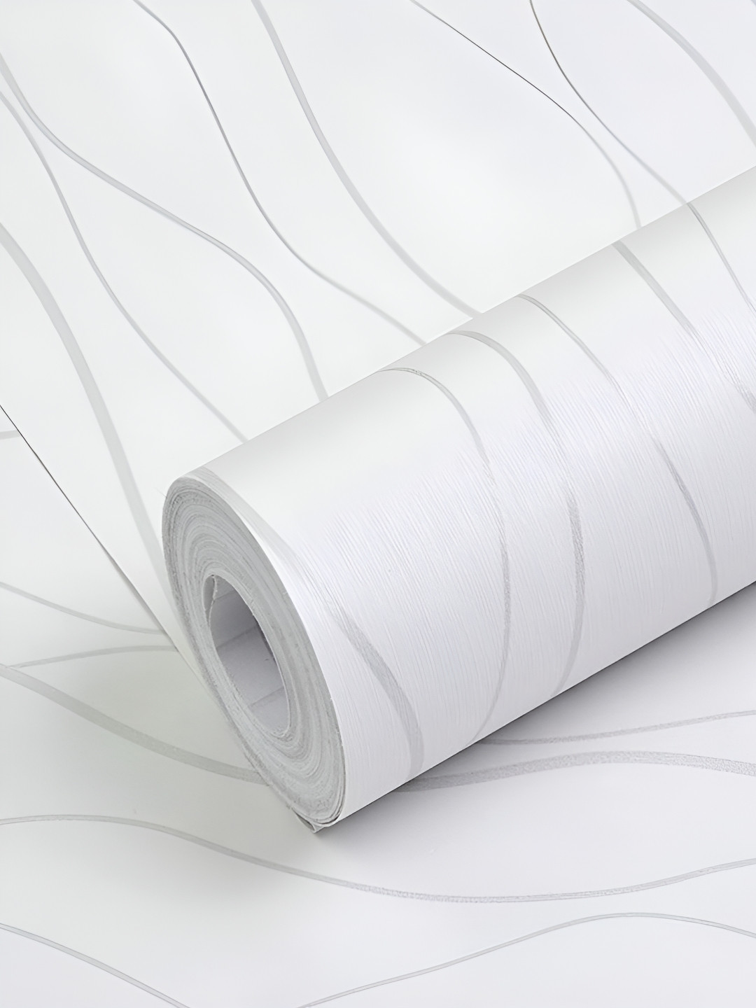 

Aura White & Grey Printed Water Proof Wall Sticker