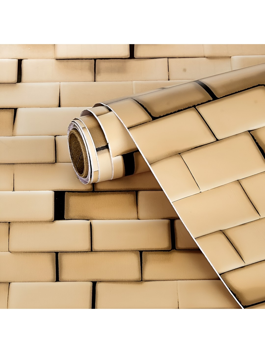

Aura Brown Printed Self Adhesive Wall Sticker