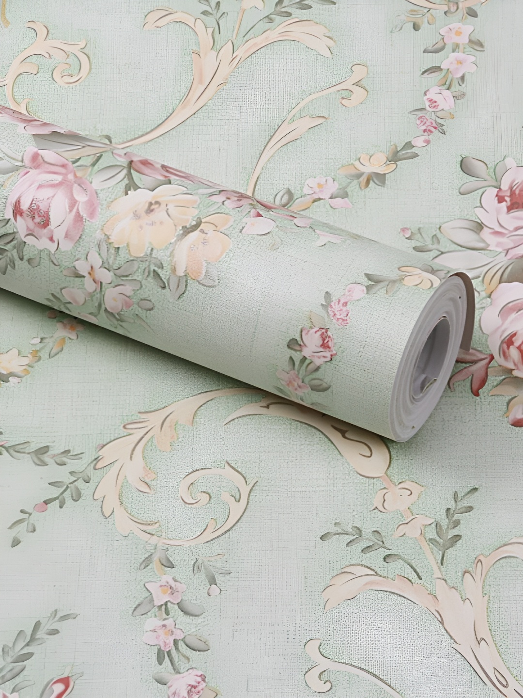 

Aura Green & Pink Printed Self Adhesive Wall Sticker