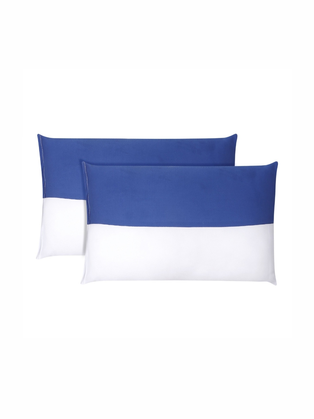 

JDX Blue Blue & White 2 Pieces Ultra Soft Sleep Pillow