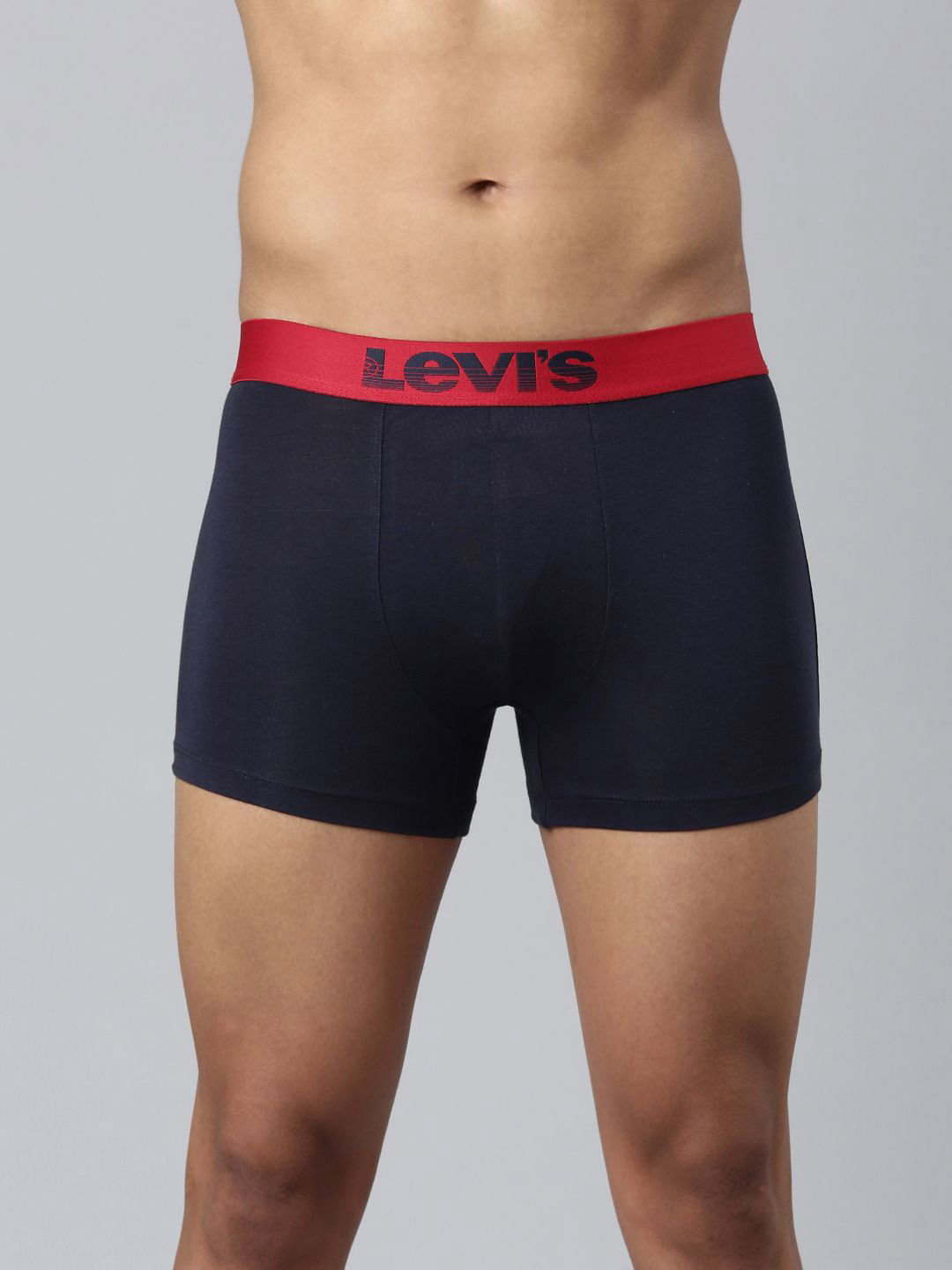 

Supima Cotton Premium Trunk with Tag Free Comfort, Smartskin-STYLE#032A Navy, Blue