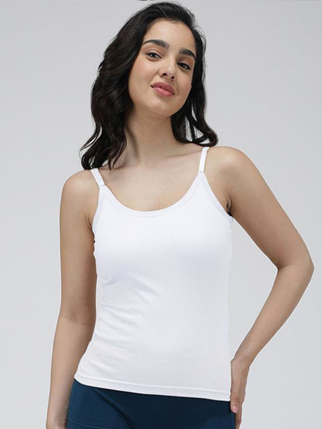 

AMUL COMFY Pure Cotton Short Slips, White