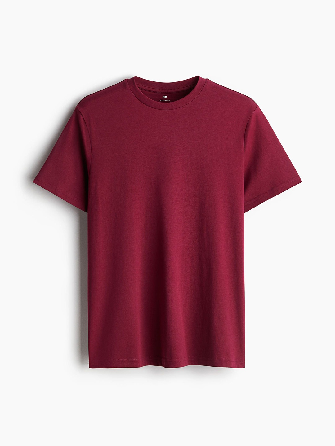 

H&M Men Pure Cotton T-Shirt, Red