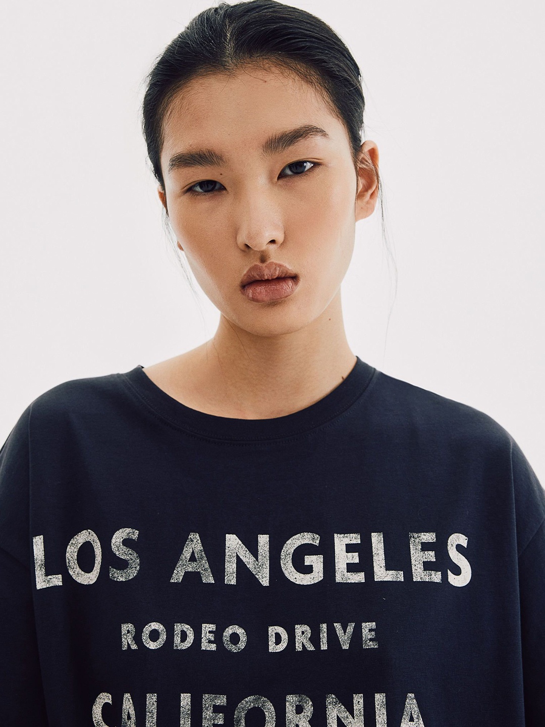

H&M Printed T-shirt, Grey