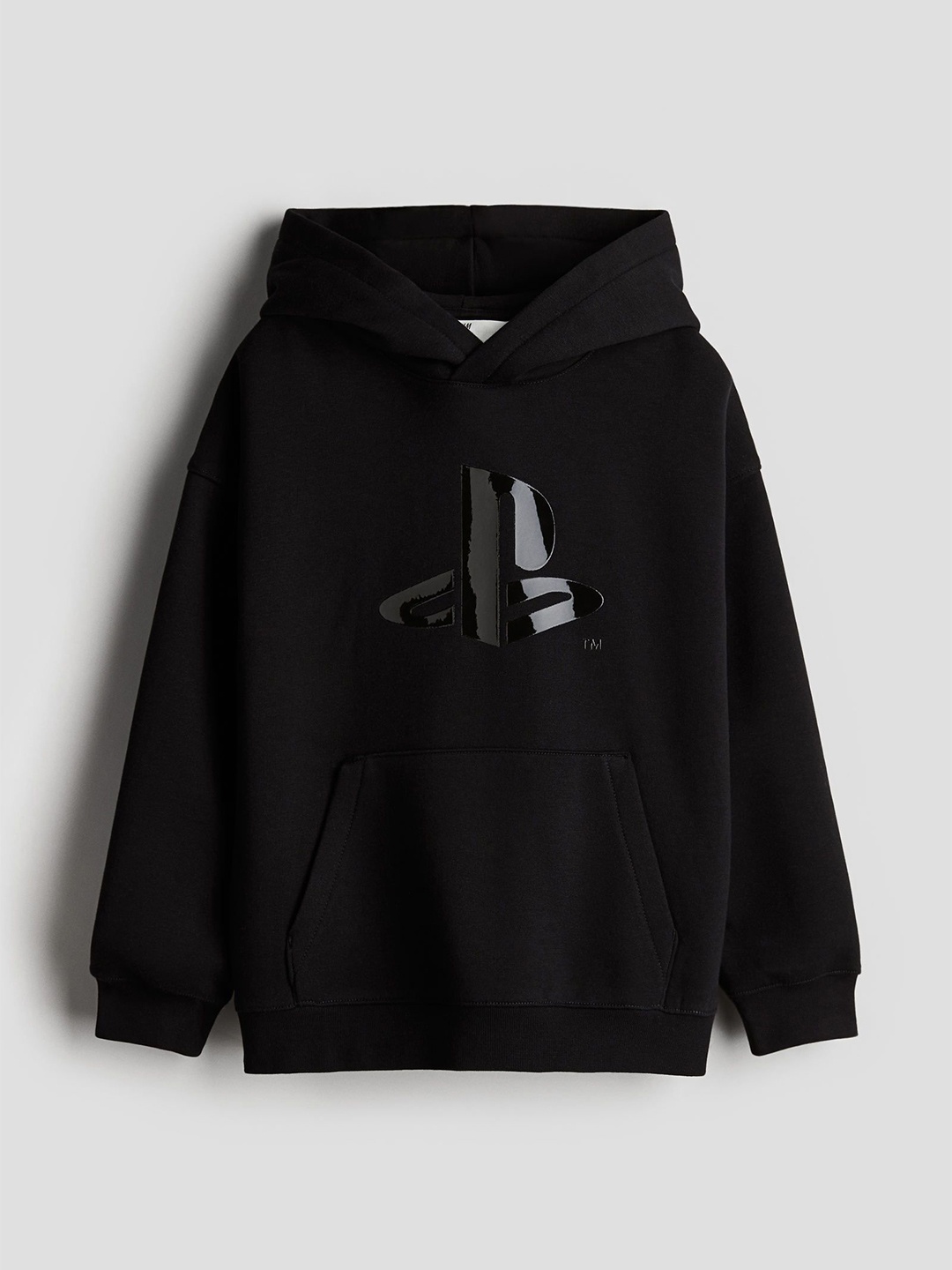 

H&M Boys Motif-Detail Hoodie Sweatshirts, Black