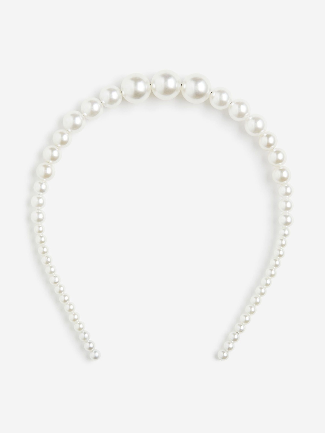 

H&M Girls Beaded Alice Band, White