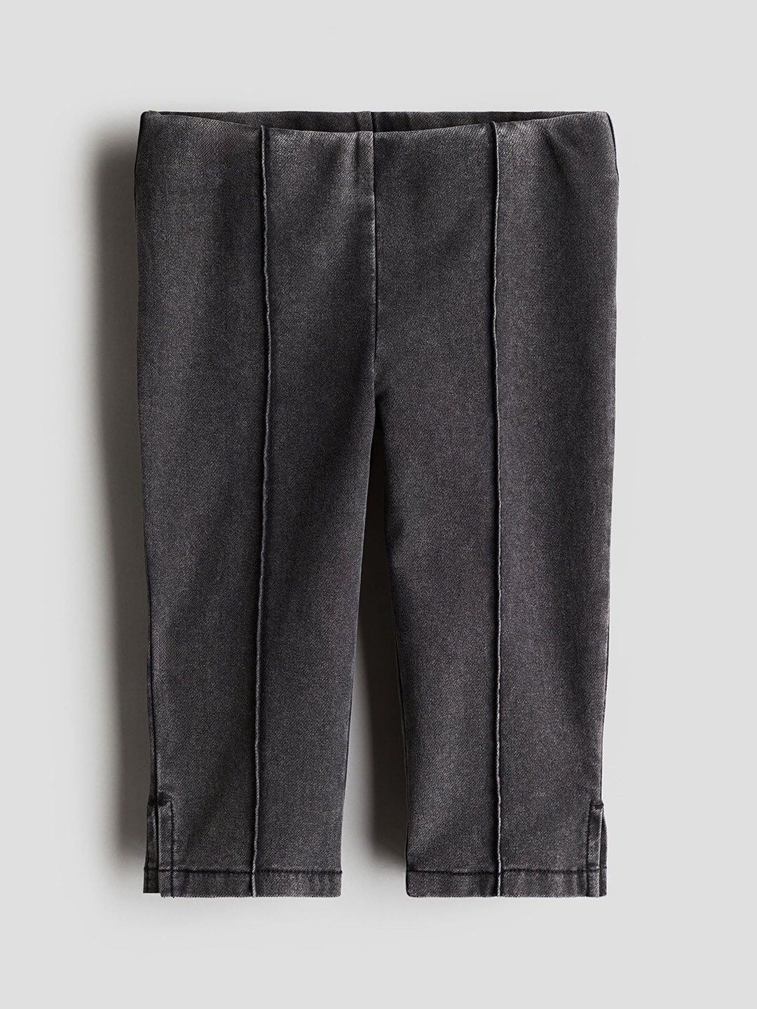 

H&M Girls Jersey Capri Leggings, Grey