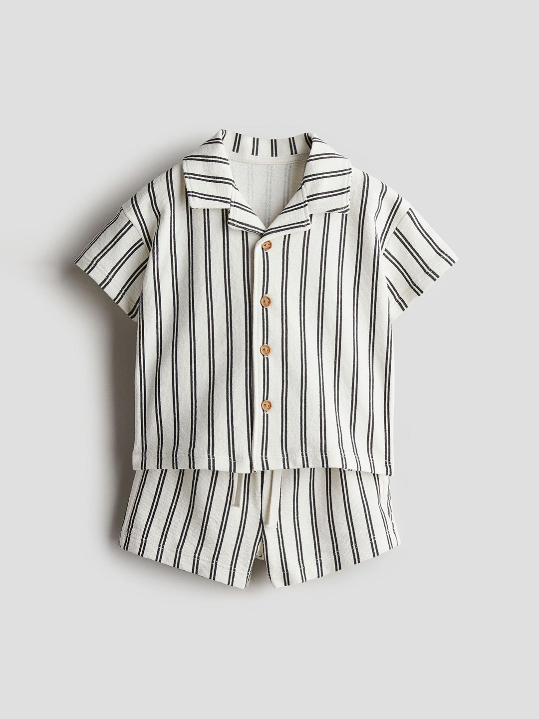 

H&M 2-Piece Cotton Jersey Set, White