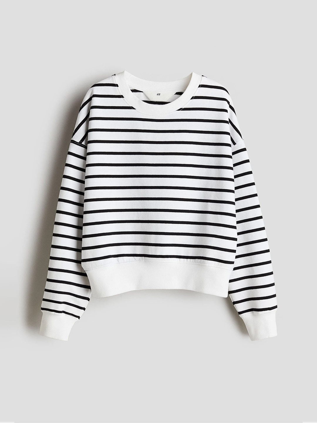 

H&M Girls Crew-Neck Sweatshirt, White