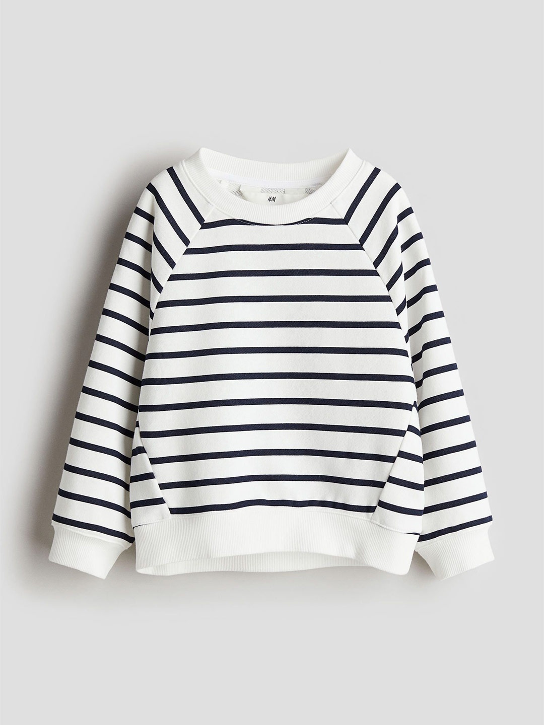 

H&M Girls Crew Neck Sweatshirts, White