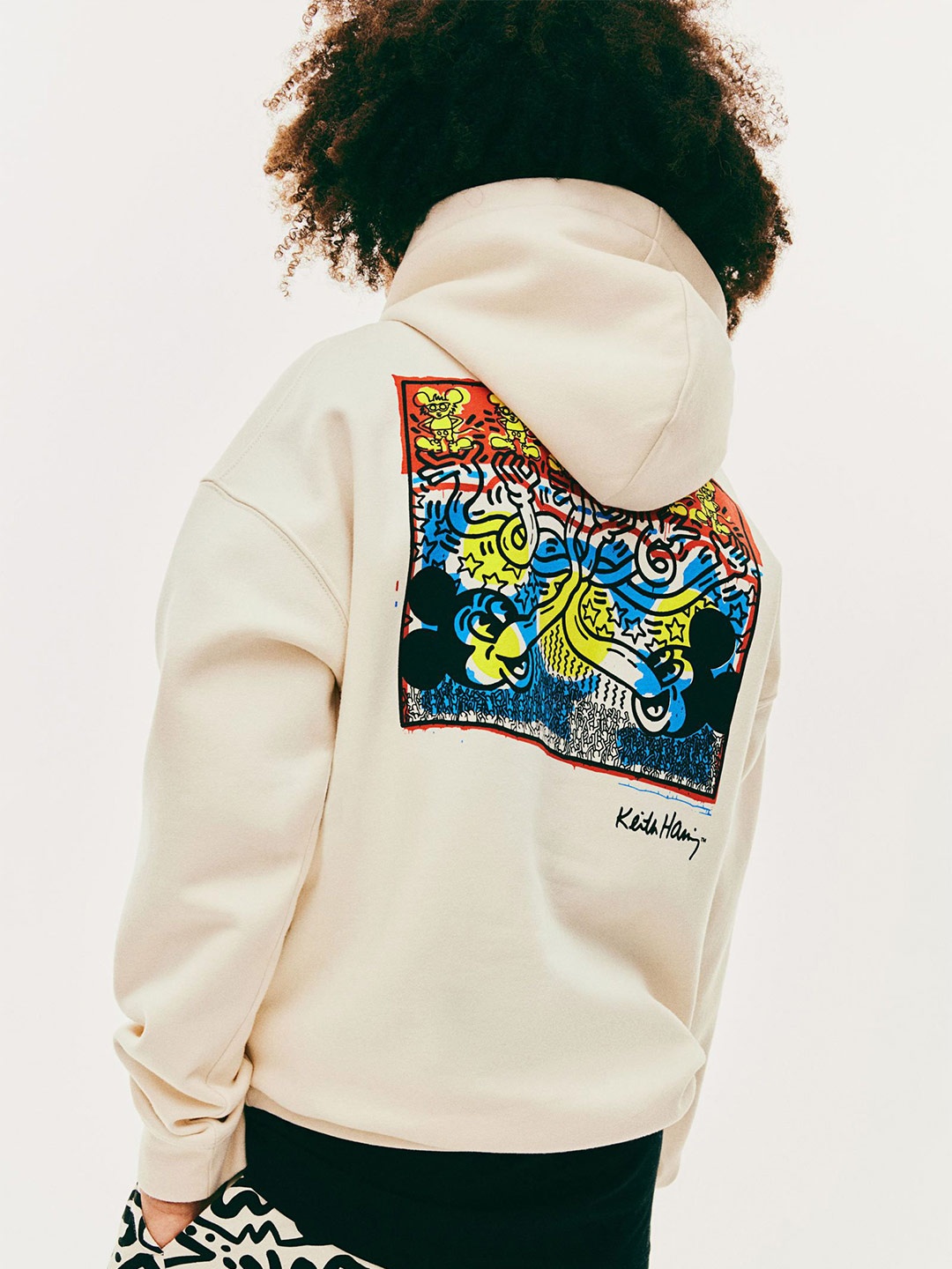 

H&M Boys Printed Hoodie Sweatshirts, White