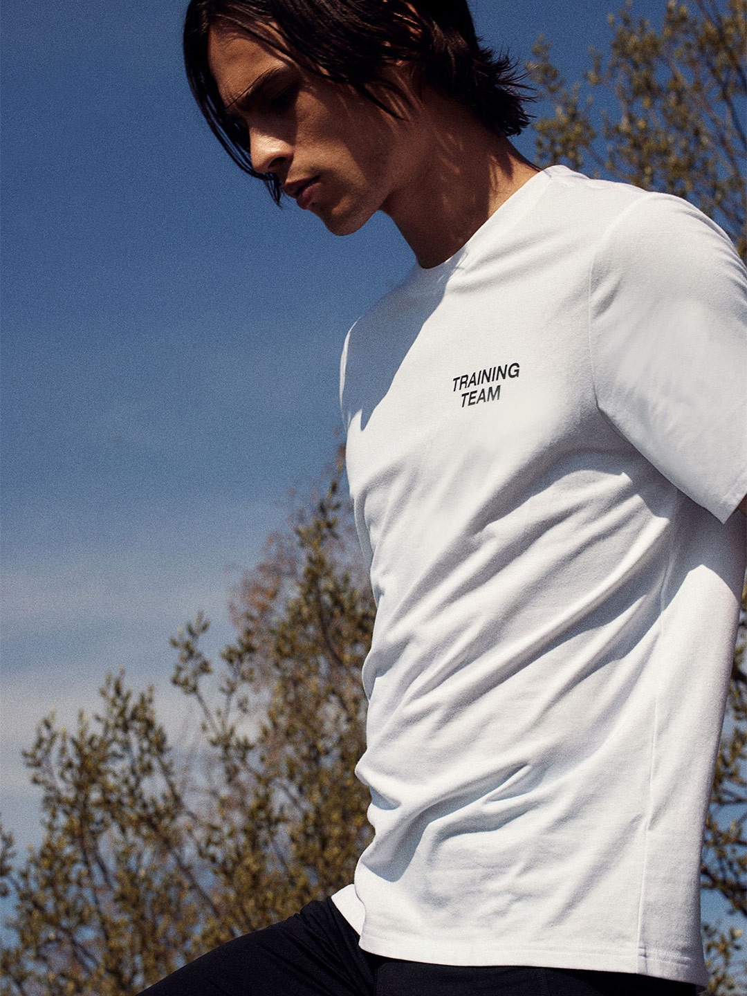 

H&M DryMove Sports T-Shirt, White