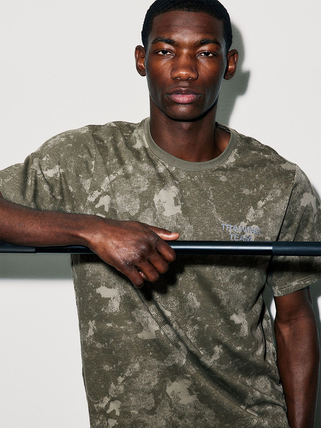 

H&M Men Dry Move Sports T-Shirt, Green