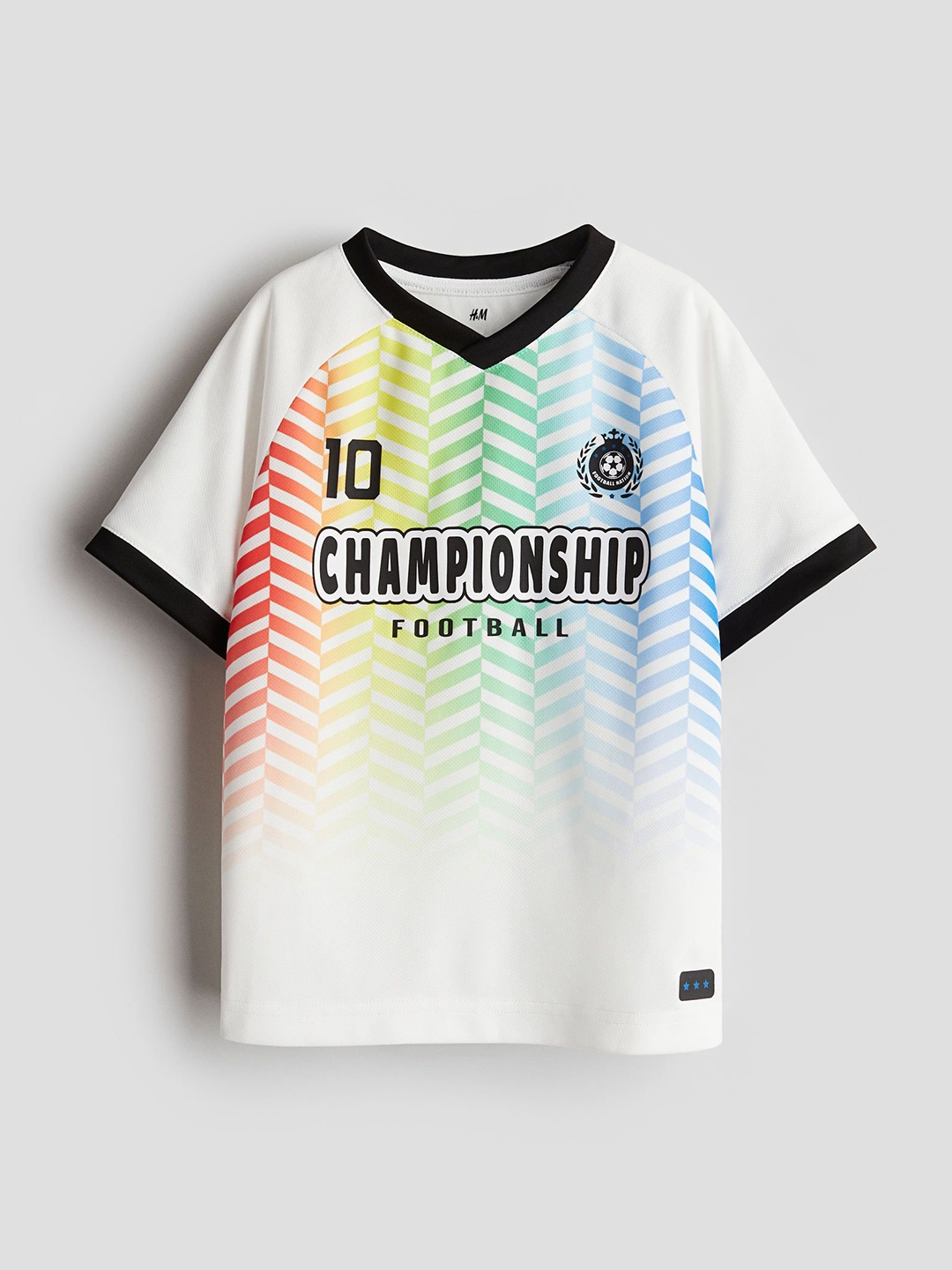 

H&M Boys Football Shirt, White