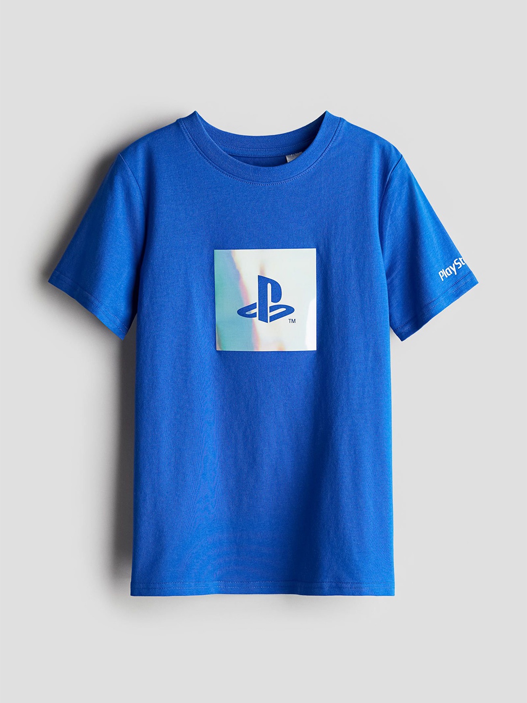 H&M Boys Printed T-Shirt, Blue