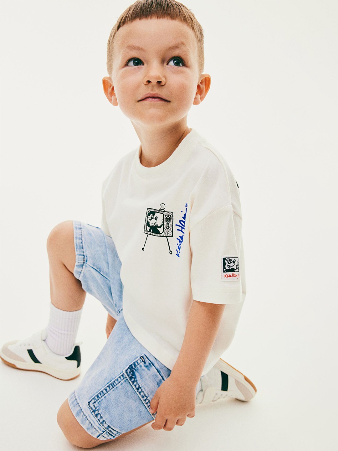 

H&M Infant Boys Printed T-Shirt, White