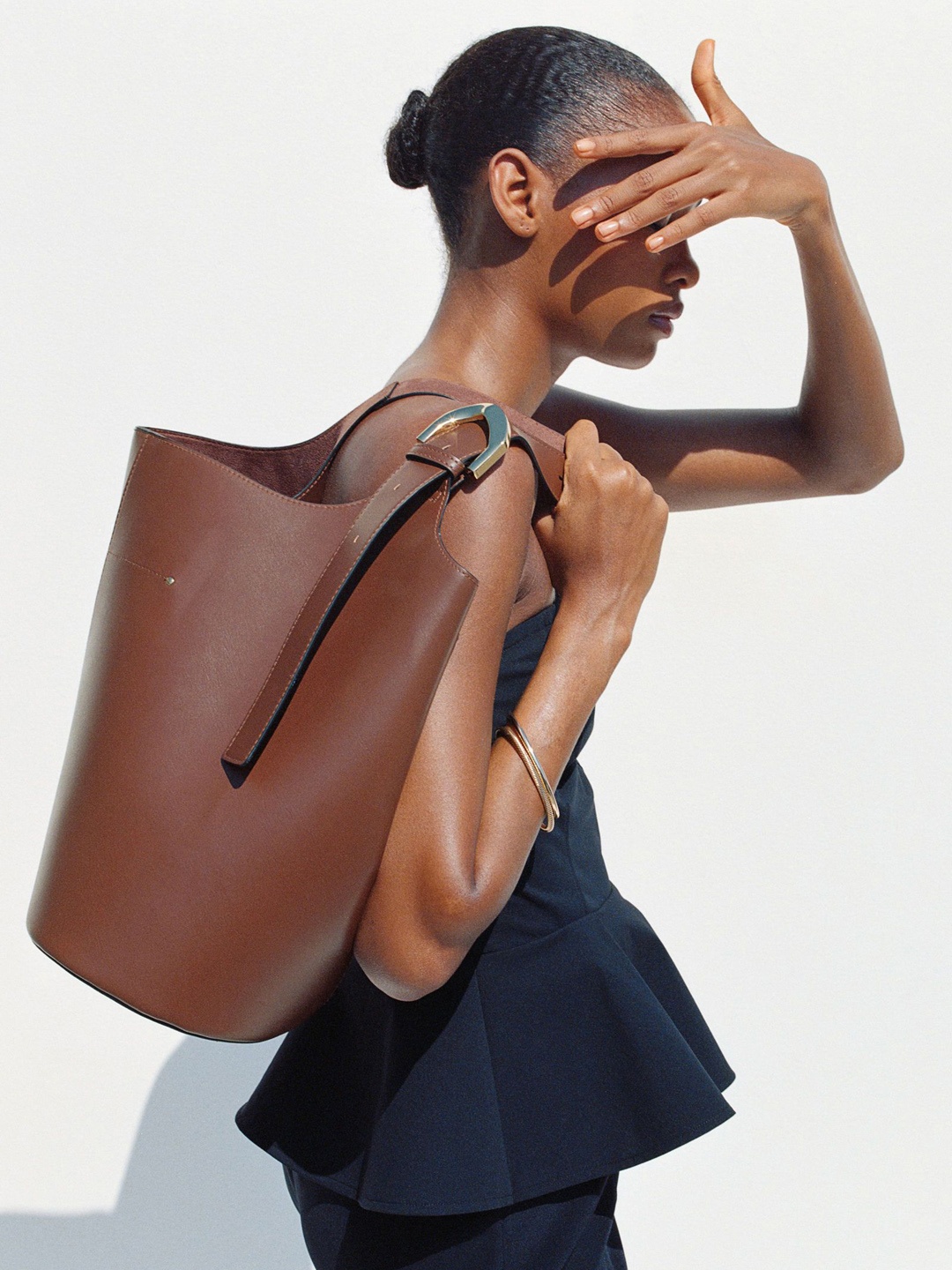 

H&M Bucket Bag, Brown