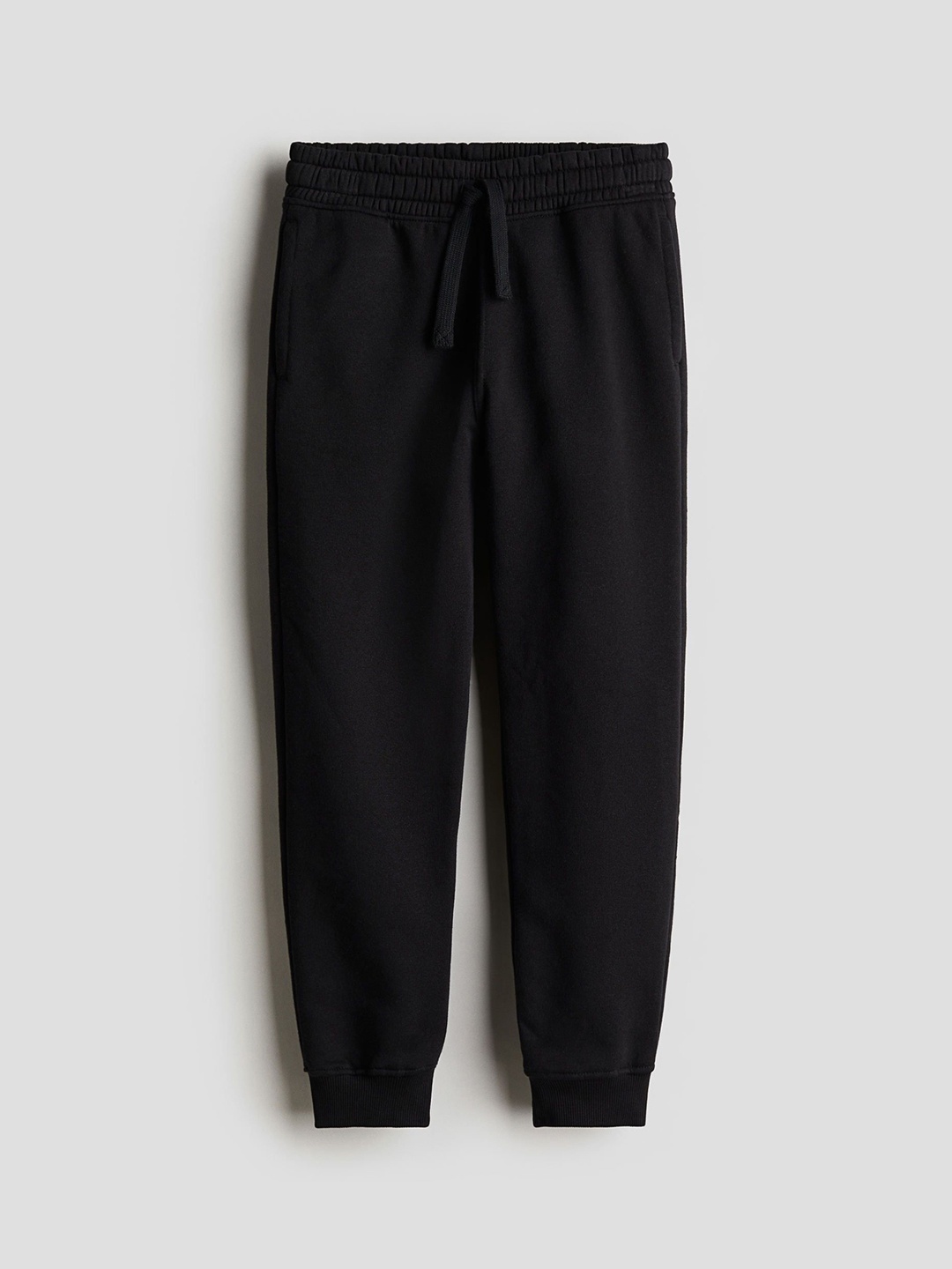 

H&M Boys Cotton Sweatshirt Joggers, Black