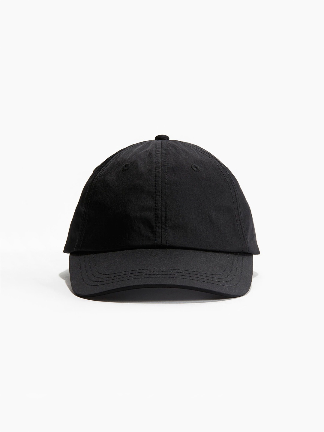 H&M Women Cotton Twill Caps, Black
